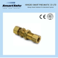 Pneumatic Quick Coupler Compression Copper Brass Aluminum Thermoplastic Tubing Union Elbow